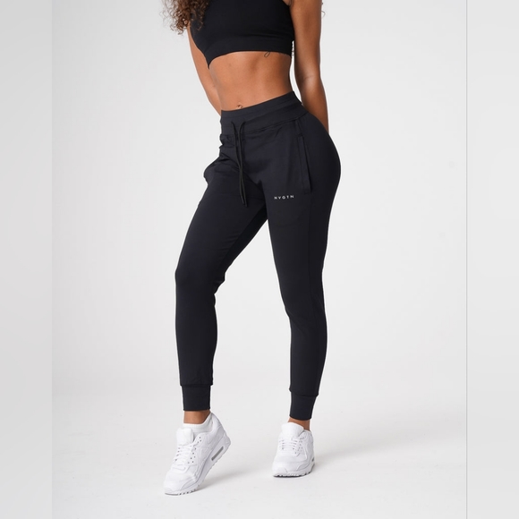 NVGTN Pants - NVGTN | Jet Black Joggers | XS